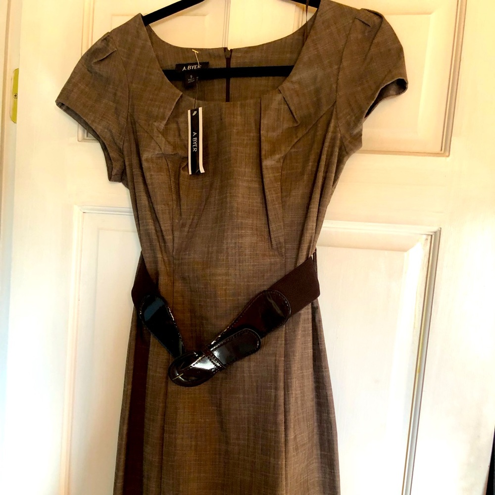 Super cute brown A Byer dress new